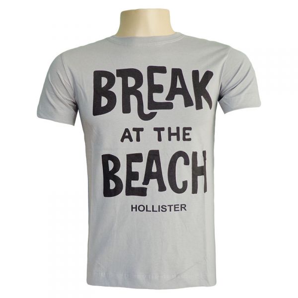 Camisa Hollister Cinza MOD:74022