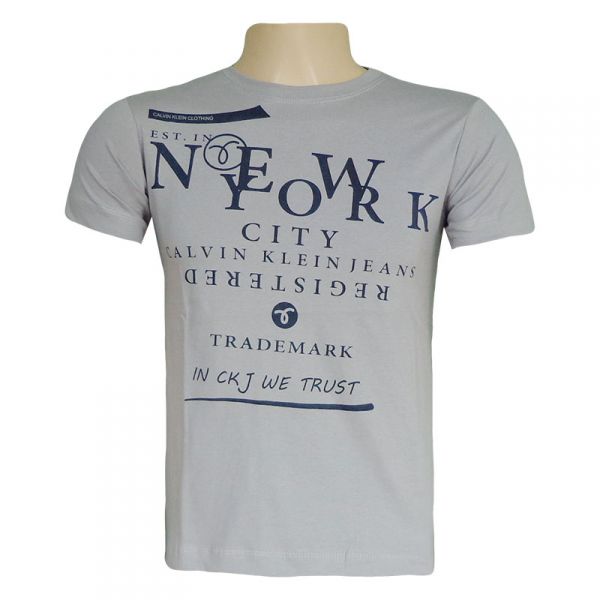 Camisa Calvin Klein Cinza MOD:74129