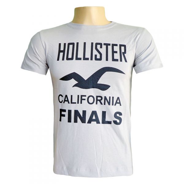 Camisa Hollister Cinza Clara MOD:74011