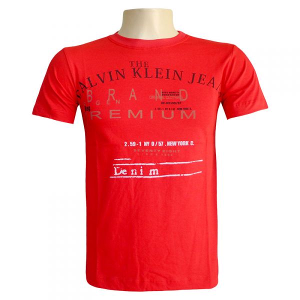 Camisa Calvin Klein Vermelha MOD:74088